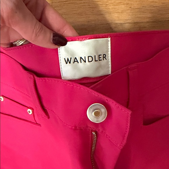 Wandler Hot Pink Flare Jeans - Picture 2 of 3